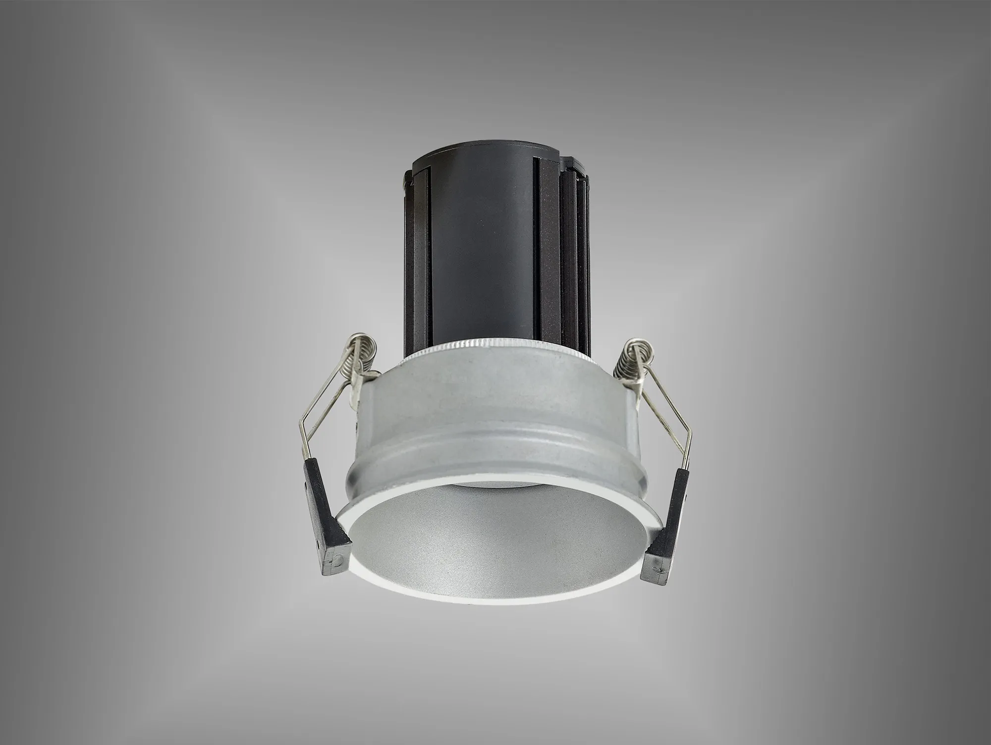 Bania A 10 Tridonic Powered 10W 2700K 710lm 36° CRI>90 LED Engine Silver Adjustable Recessed Spotlight, IP20 DM200918  Dlux Bania A 10